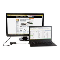 Produktbild för Startech A/V-reseadapter: 3-i-1 Mini DisplayPort till VGA-, DVI- eller HDMI-konverterare - videokort - Mini DisplayPort / HDMI / DVI / VGA - 27 cm