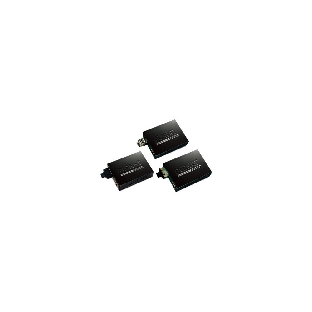 Produktbild för PLANET GT-802S - fibermediekonverterare - 10Mb LAN, 100Mb LAN, 1GbE