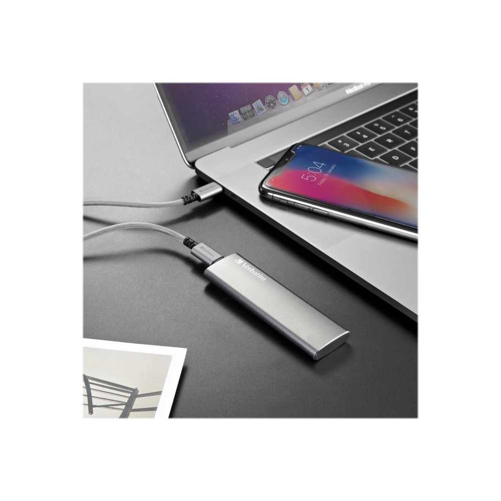 Produktbild för Verbatim Vx500 - SSD - 120 GB - USB 3.1 Gen 2