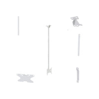 Produktbild för Multibrackets M Public Ceilingmount Small Single fäste - för LCD-display - vit