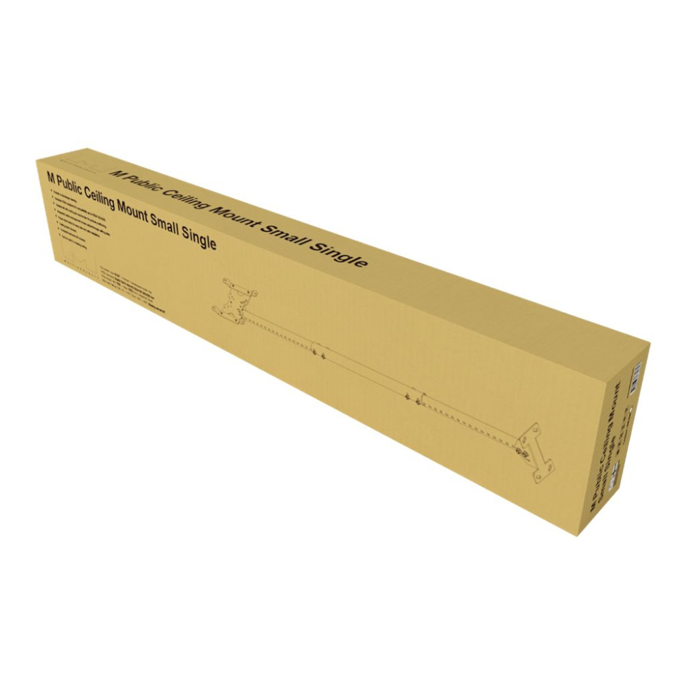 Produktbild för Multibrackets M Public Ceilingmount Small Single fäste - för LCD-display - vit
