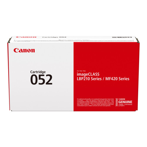 CANON Canon 052 - svart - original - tonerkassett