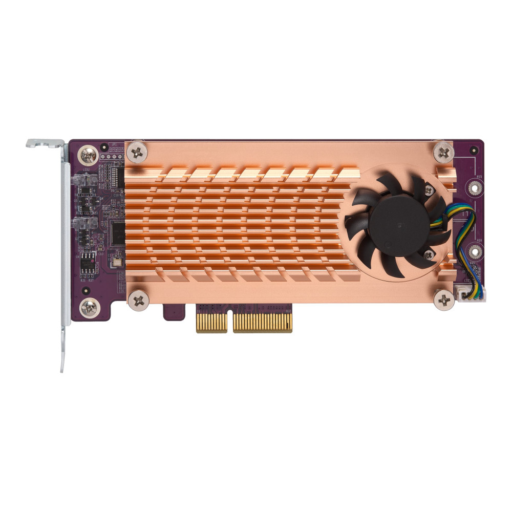 Produktbild för QNAP QM2-2S-220A - kontrollerkort - SATA - PCIe 2.0 x2