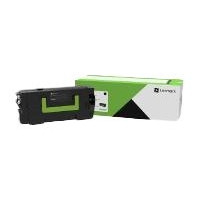 Produktbild för Lexmark - Lång livslängd - svart - original - tonerkassett - LCCP, LRP, Lexmark Corporate