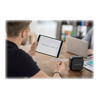 Produktbild för Brother P-Touch Cube Plus PT-P710BT - etikettskrivare - svartvit - termisk överföring