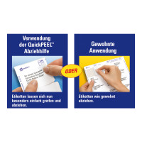 Produktbild för Avery - etiketter - 100 stk - A4