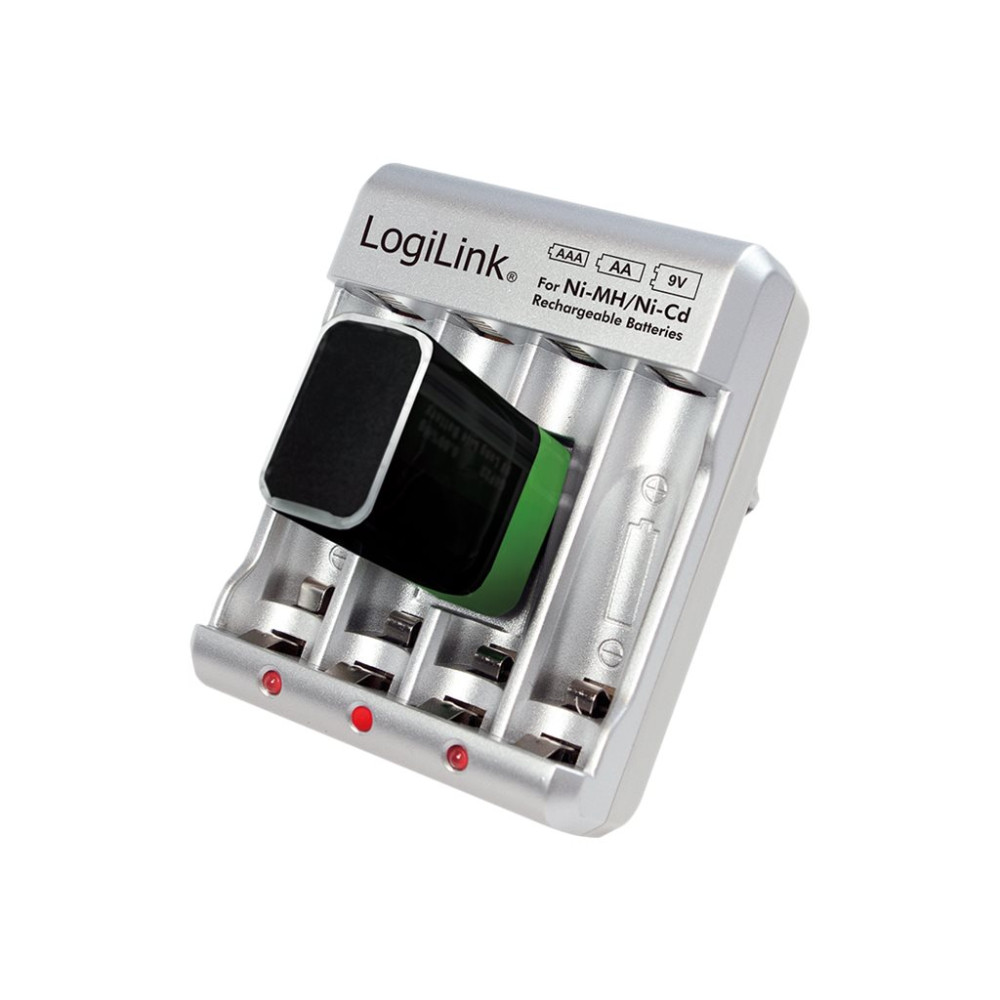 Produktbild för LogiLink batteriladdare
