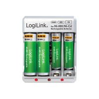 Produktbild för LogiLink batteriladdare