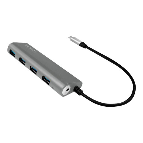 2direct LogiLink USB-C 3.1 hub, 4 port - hubb - 4 portar