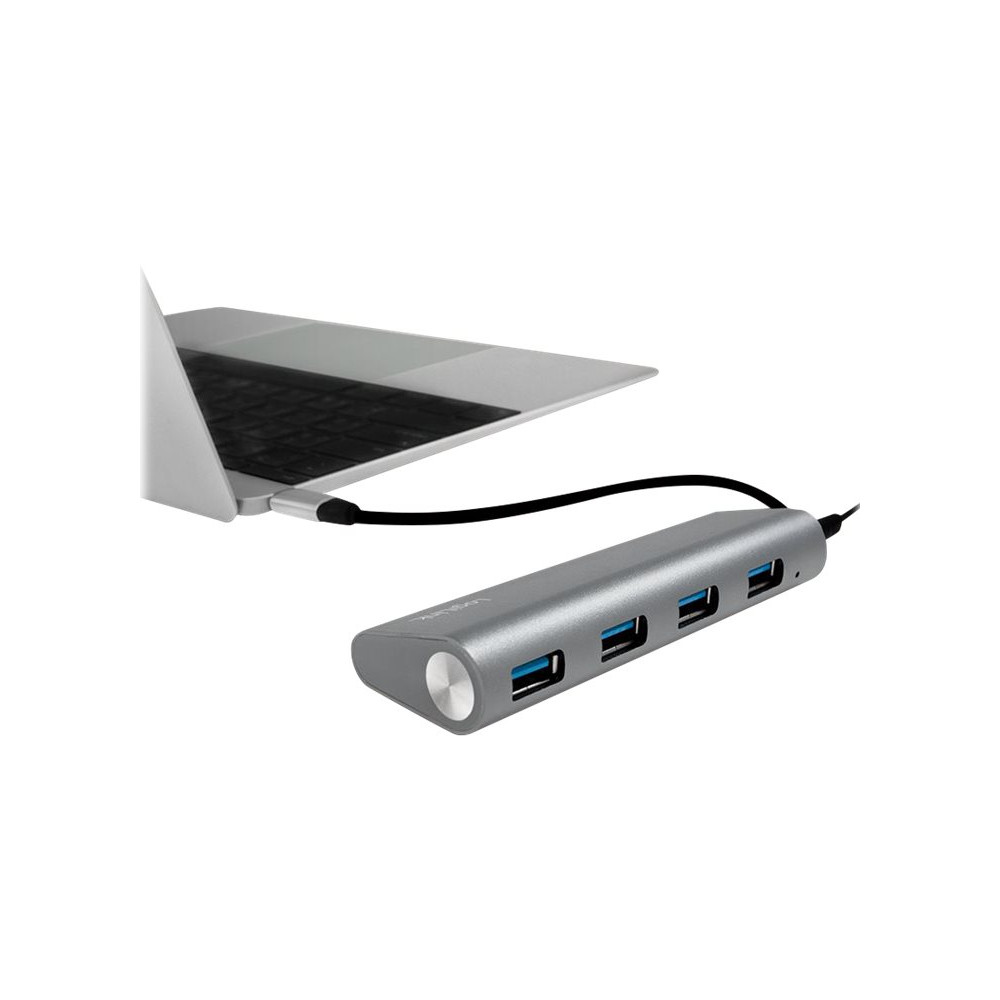 Produktbild för LogiLink USB-C 3.1 hub, 4 port - hubb - 4 portar