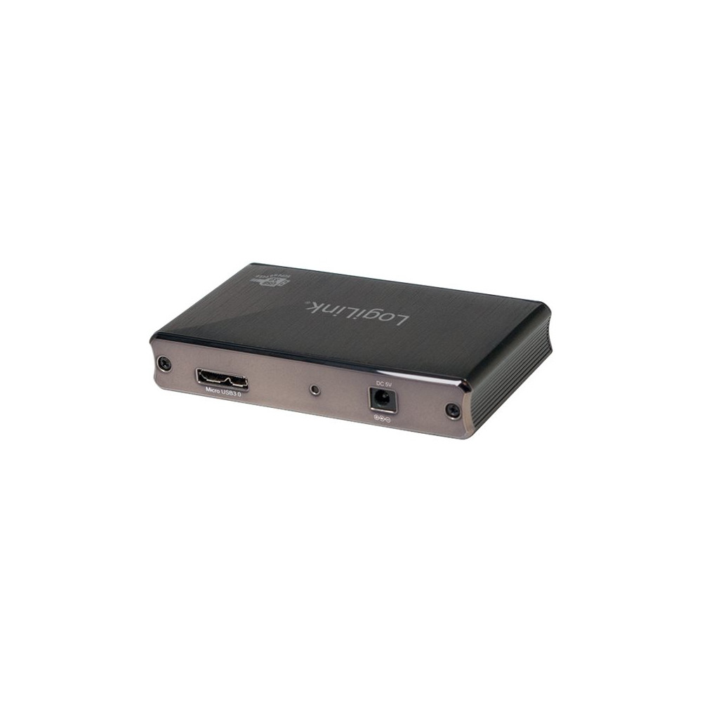 Produktbild för LogiLink USB 3.0 Hub 4-Port, Aluminum - hubb - 4 portar
