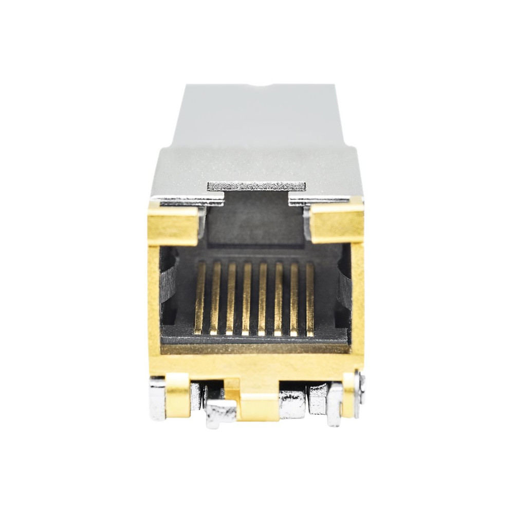 Produktbild för StarTech.com MSA-kompatibel SFP+-sändarmodul - 10GBASE-T - SFP+ sändar/mottagarmodul - 10GbE - TAA-kompatibel