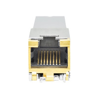 Produktbild för StarTech.com MSA-kompatibel SFP+-sändarmodul - 10GBASE-T - SFP+ sändar/mottagarmodul - 10GbE - TAA-kompatibel
