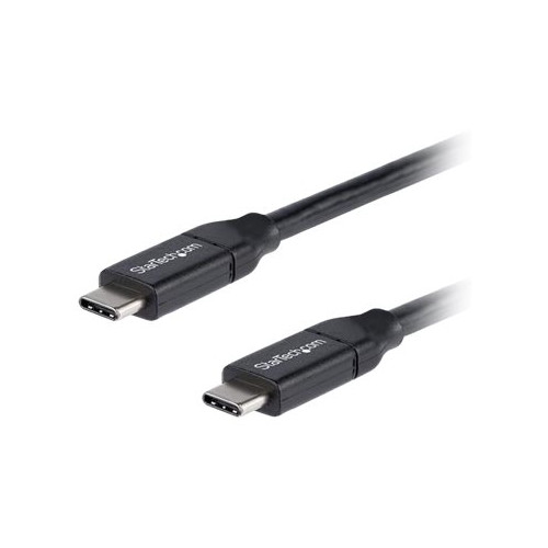 StarTech.com StarTech USB-C till USB-C-kabel med 5A PD - M/M - 1 m - USB 2.0 - USB-IF-certifierad - USB typ C-kabel - USB-C till USB-C - 1 m