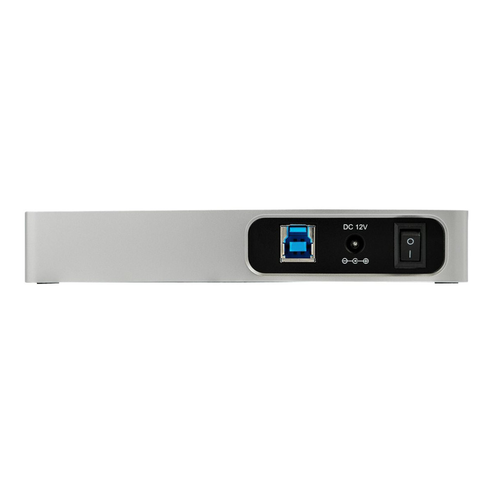 Produktbild för StarTech.com USB C-hubb med 7 portar och med snabbladdningsport - USB-C till 5x USB-A 2x USB-C (USB 3.0 SuperSpeed 5 Gbps) - Strömförsörjd USB 3.1 Gen 1 Type-C-hubb med strömadapter - Bärbar/stationär datorhubb - hubb - 7 portar
