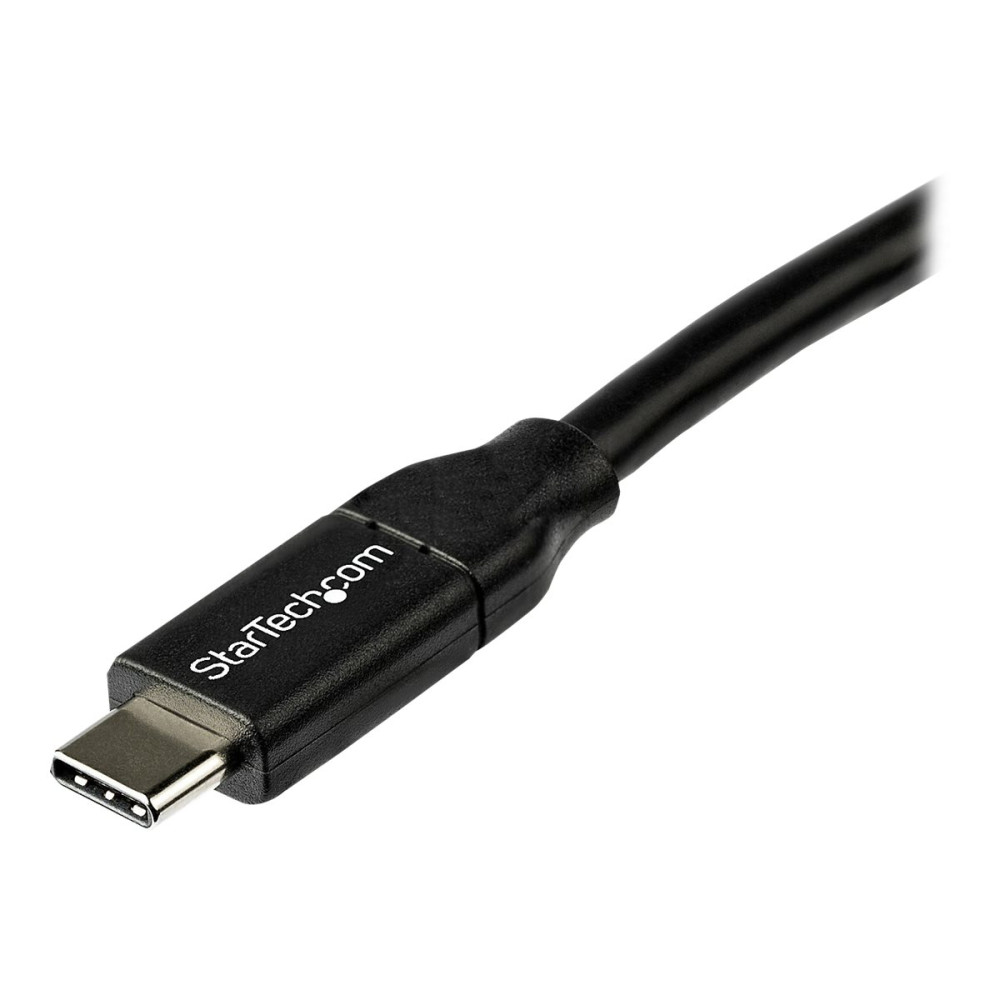Produktbild för StarTech USB-C till USB-C-kabel med 5A PD - M/M - 2 m - USB 2.0 - USB-IF-certifierad - USB typ C-kabel - USB-C till USB-C - 2 m