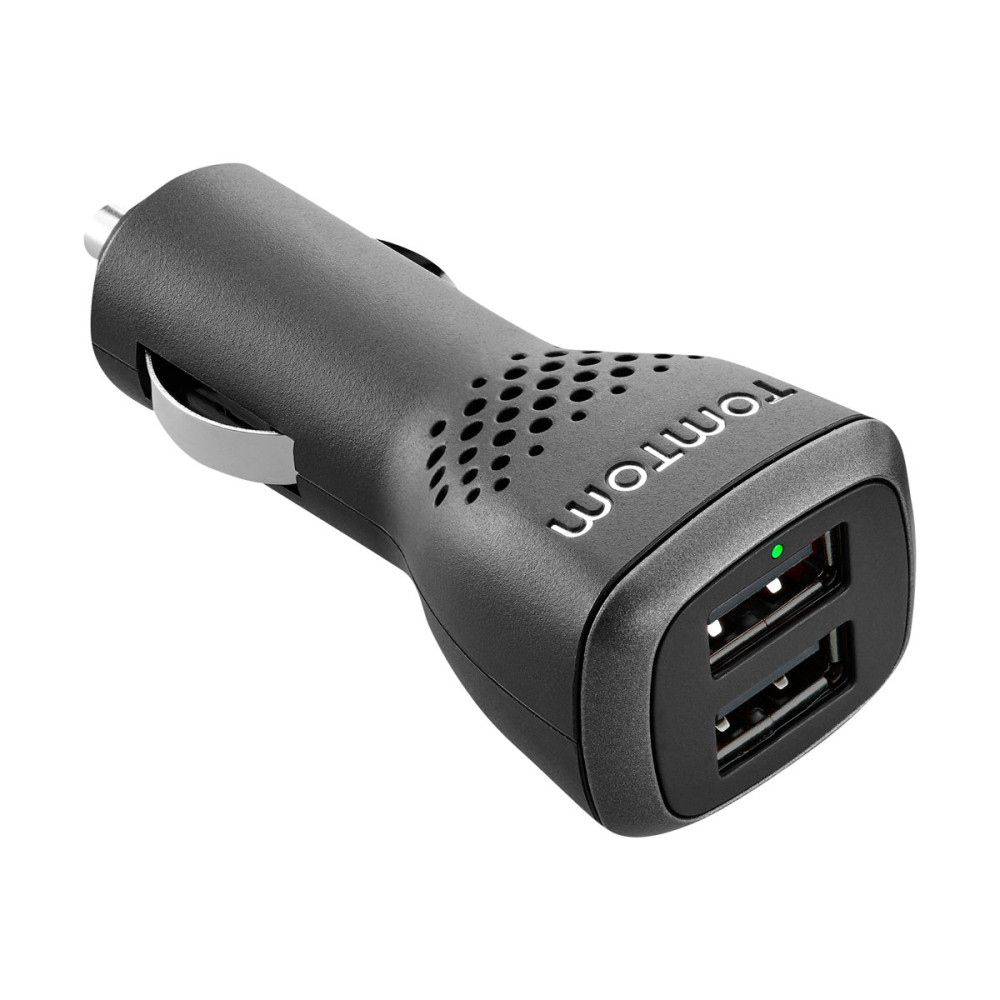 Produktbild för TomTom High-Speed Dual Charger strömadapter för bil - USB