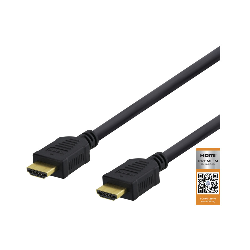 Produktbild för DELTACO HDMI-1030D - HDMI-kabel med Ethernet - 3 m