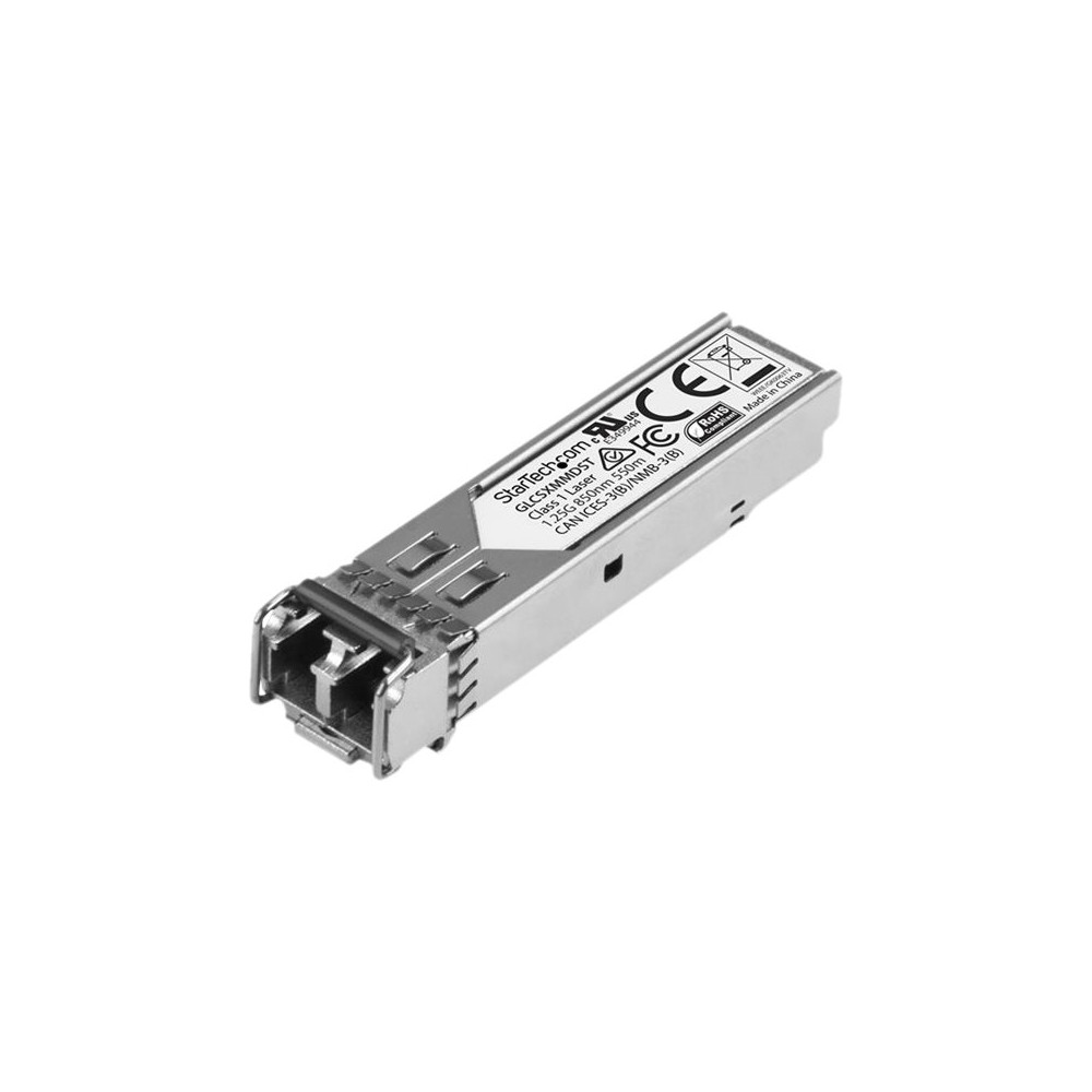 Produktbild för Startech Cisco GLC-SX-MMD-kompatibel SFP-sändtagarmodul - 1000BASE-SX - SFP-sändar/mottagarmodul (mini-GBIC) - 1GbE