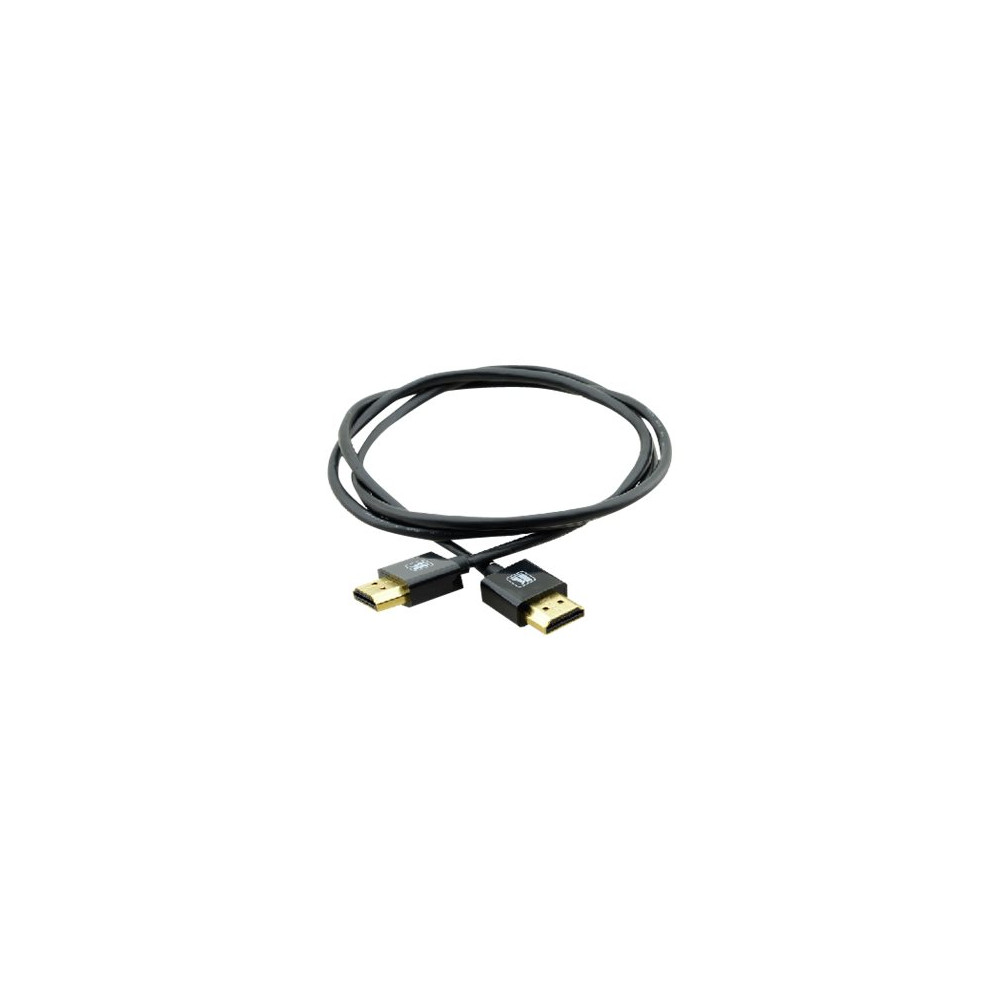 Produktbild för Kramer C-HM/HM/PICO Series C-HM/HM/PICO/BK-2 - HDMI-kabel med Ethernet - 60 cm