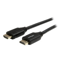 Produktbild för Startech Premium Höghastighets HDMI-kabel med Ethernet - 4K 60 Hz - 1 m - HDMI-kabel med Ethernet - 1 m