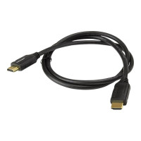 Produktbild för Startech Premium Höghastighets HDMI-kabel med Ethernet - 4K 60 Hz - 1 m - HDMI-kabel med Ethernet - 1 m