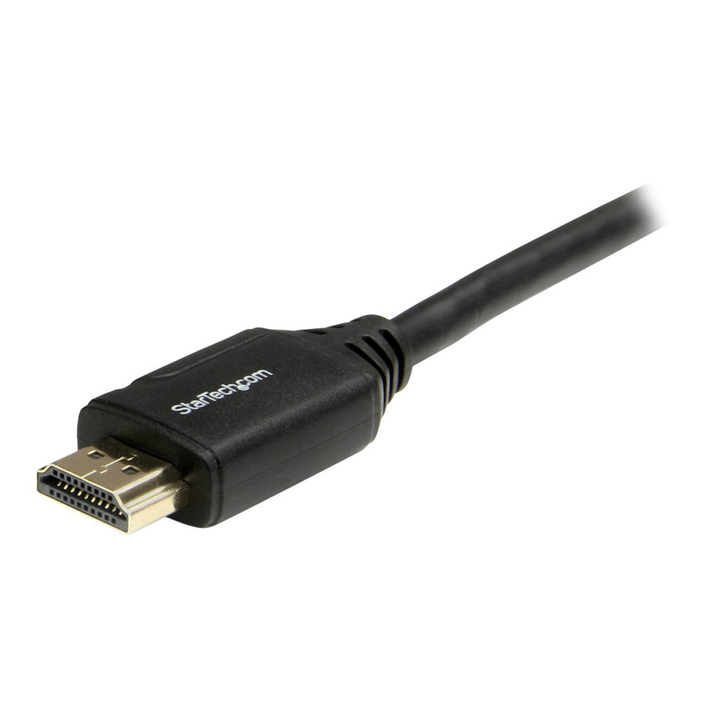 Produktbild för Startech Premium Höghastighets HDMI-kabel med Ethernet - 4K 60 Hz - 1 m - HDMI-kabel med Ethernet - 1 m