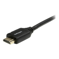 Produktbild för Startech Premium Höghastighets HDMI-kabel med Ethernet - 4K 60 Hz - 2 m - HDMI-kabel med Ethernet - 2 m
