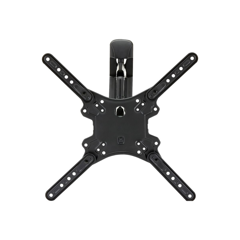 Produktbild för Startech Fullt rörligt TV-väggfäste - 32-55 tums (35 kg) VESA-skärmar - Universellt TV-väggfäste med låg profil för platta skärmar - Kraftig och justerbar ledad arm som kan lutas/vridas monteringssats - för TV - svart