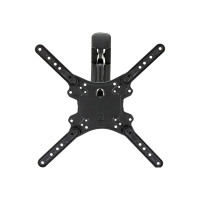 Produktbild för Startech Fullt rörligt TV-väggfäste - 32-55 tums (35 kg) VESA-skärmar - Universellt TV-väggfäste med låg profil för platta skärmar - Kraftig och justerbar ledad arm som kan lutas/vridas monteringssats - för TV - svart