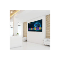 Produktbild för Startech Fullt rörligt TV-väggfäste - 32-55 tums (35 kg) VESA-skärmar - Universellt TV-väggfäste med låg profil för platta skärmar - Kraftig och justerbar ledad arm som kan lutas/vridas monteringssats - för TV - svart