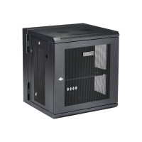 Produktbild för StarTech.com 12U väggmonterat serverrackskåp - upp till 16 tum (40,6 cm) djupt - gångjärnsupphängning - rackmonteringsskåp - 12U