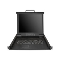 Produktbild för StarTech.com 1U enports KVM-konsol för serverrack - 17 tum - KVM-konsol - 17"