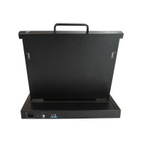 Produktbild för StarTech.com 1U enports KVM-konsol för serverrack - 17 tum - KVM-konsol - 17"