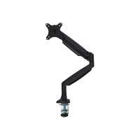 Produktbild för StarTech.com Skrivbordsmonterad monitorarm - Kraftig ergonomisk VESA-monitorarm - En skärm på 9 kg - Rörlig i alla riktningar, höjdjusterbar, ledad - Aluminium - C-klämma/genomföring - Svart monteringssats - justerbar arm - för LCD-display - svart
