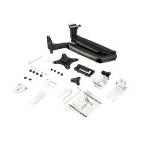 Produktbild för StarTech.com Skrivbordsmonterad monitorarm - Kraftig ergonomisk VESA-monitorarm - En skärm på 9 kg - Rörlig i alla riktningar, höjdjusterbar, ledad - Aluminium - C-klämma/genomföring - Svart monteringssats - justerbar arm - för LCD-display - svart