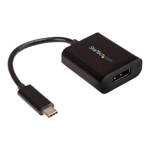 StarTech.com StarTech USB C to DisplayPort Adapter 4K 60Hz - USB Type-C to DP 1.4 Monitor Video Converter (DP Alt Mode) - Thunderbolt 3 Compatible - DisplayPort-adapter - USB-C till DisplayPort - 14 cm