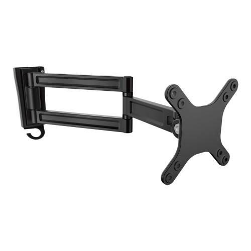 StarTech.com StarTech.com Väggmonterad monitorarm - dubbelt vridbar monteringssats - justerbar arm - för LCD-display - svart