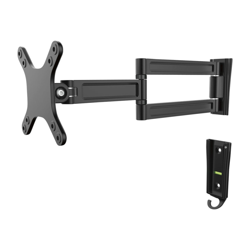 Produktbild för StarTech.com Väggmonterad monitorarm - dubbelt vridbar monteringssats - justerbar arm - för LCD-display - svart