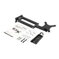 Produktbild för StarTech.com Väggmonterad monitorarm - dubbelt vridbar monteringssats - justerbar arm - för LCD-display - svart