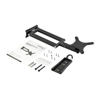 Produktbild för StarTech.com Väggmonterad monitorarm - dubbelt vridbar monteringssats - justerbar arm - för LCD-display - svart
