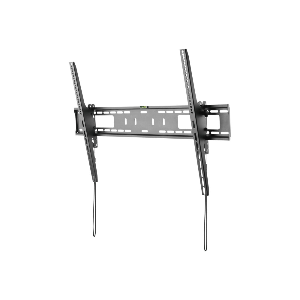 Produktbild för StarTech.com Tv-väggmontering stöder 60-100 tum VESA-skärmar (75 kg) - Kraftig och lutningsbar tv-väggmontering för universalbruk - Justerbart monteringsfäste för stora platta skärmar - Lågprofil fäste - för TV - svart