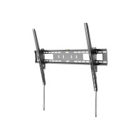 Produktbild för StarTech.com Tv-väggmontering stöder 60-100 tum VESA-skärmar (75 kg) - Kraftig och lutningsbar tv-väggmontering för universalbruk - Justerbart monteringsfäste för stora platta skärmar - Lågprofil fäste - för TV - svart