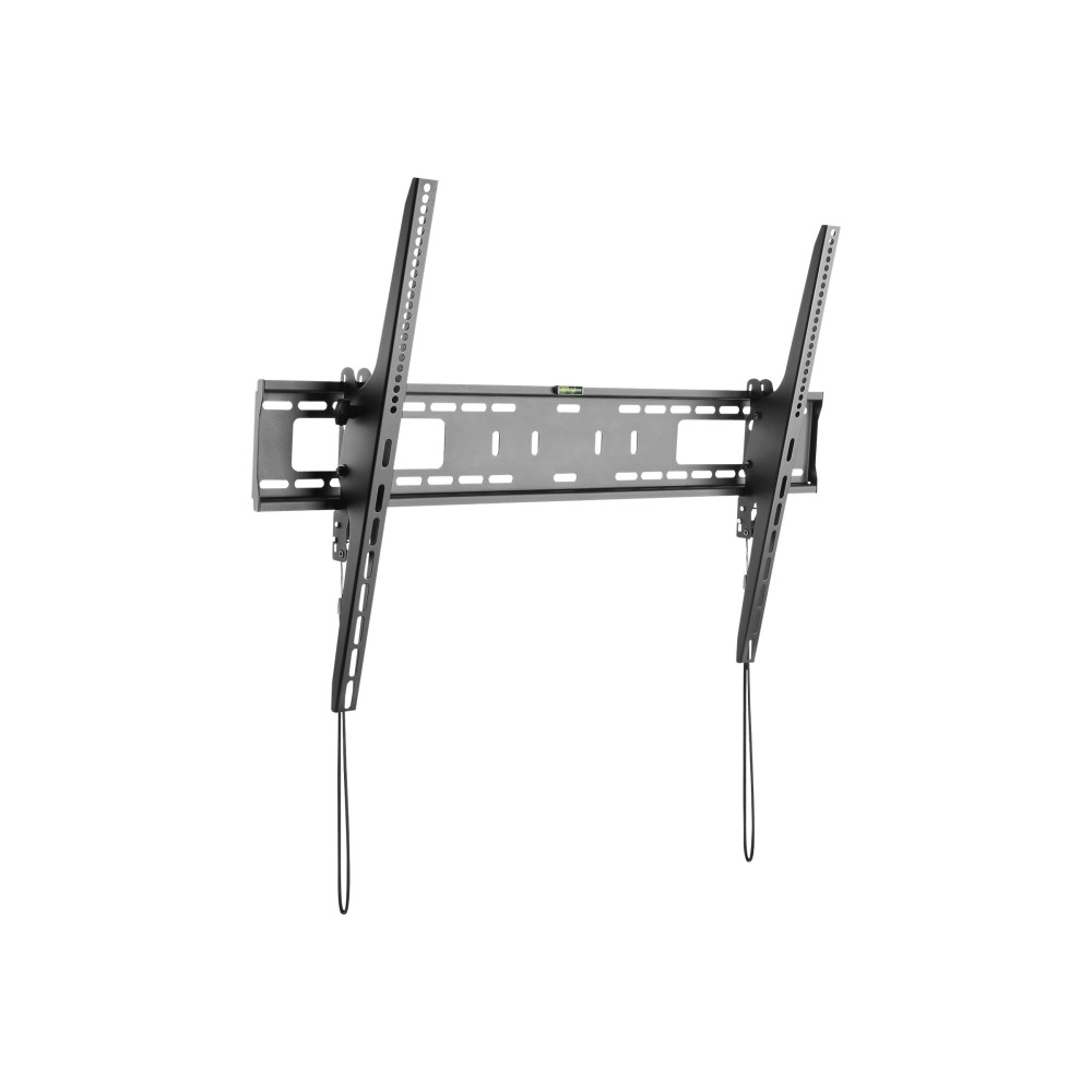 Produktbild för StarTech.com Tv-väggmontering stöder 60-100 tum VESA-skärmar (75 kg) - Kraftig och lutningsbar tv-väggmontering för universalbruk - Justerbart monteringsfäste för stora platta skärmar - Lågprofil fäste - för TV - svart