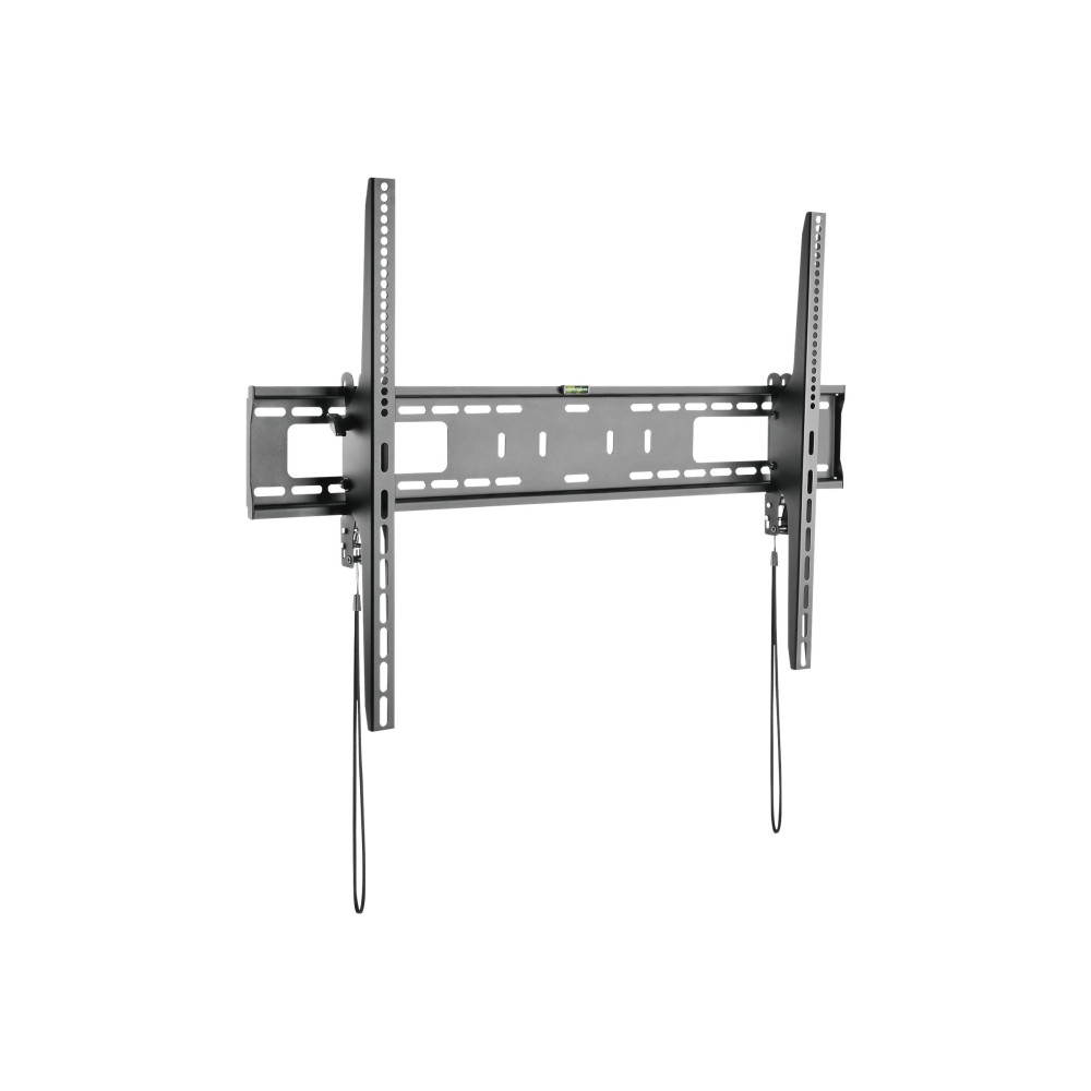 Produktbild för StarTech.com Tv-väggmontering stöder 60-100 tum VESA-skärmar (75 kg) - Kraftig och lutningsbar tv-väggmontering för universalbruk - Justerbart monteringsfäste för stora platta skärmar - Lågprofil fäste - för TV - svart