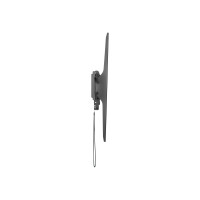 Produktbild för StarTech.com Tv-väggmontering stöder 60-100 tum VESA-skärmar (75 kg) - Kraftig och lutningsbar tv-väggmontering för universalbruk - Justerbart monteringsfäste för stora platta skärmar - Lågprofil fäste - för TV - svart