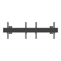 Produktbild för Multibrackets M Wallmount Pro MBW2U monteringssats - för 2 LCD-bildskärmar - svart