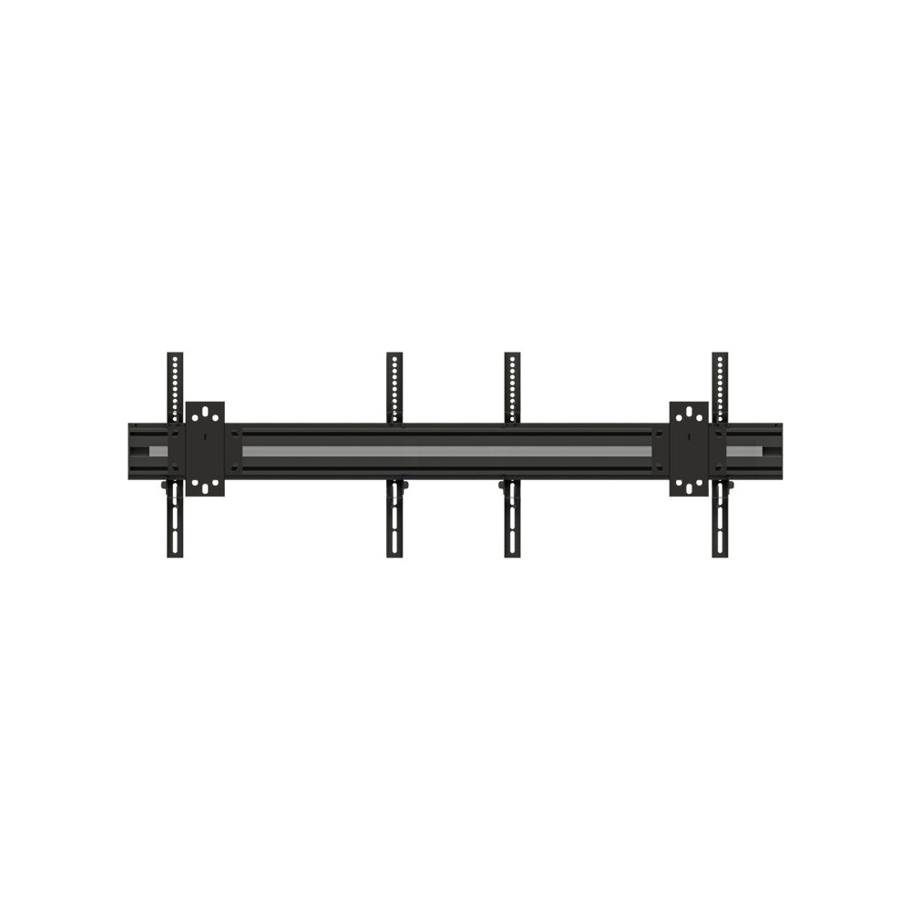 Produktbild för Multibrackets M Wallmount Pro MBW2U monteringssats - för 2 LCD-bildskärmar - svart