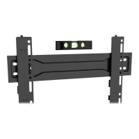 Produktbild för Multibrackets M VESA Wallmount Super Slim Fixed 400 MAX konsol - för platt panel - skiffersvart