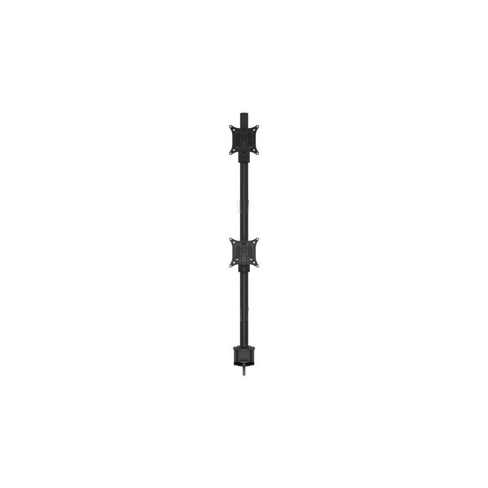 Produktbild för Multibrackets M VESA Deskmount Officeline Dual Vertical monteringssats - för 2 LCD-bildskärmar - svart